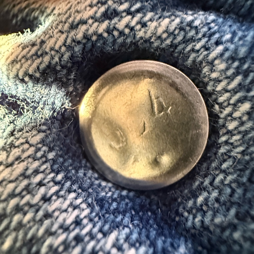 Vintage Levi’s 965 wide leg Relaxed  Jeans in Light Blue Wash size jr 5 - Picture 7 of 11